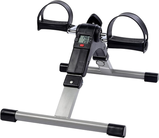 Stepper Exercise Machine Folding Pedal Bike For Home Mini With Adjustable Resistance Fitness Equipment