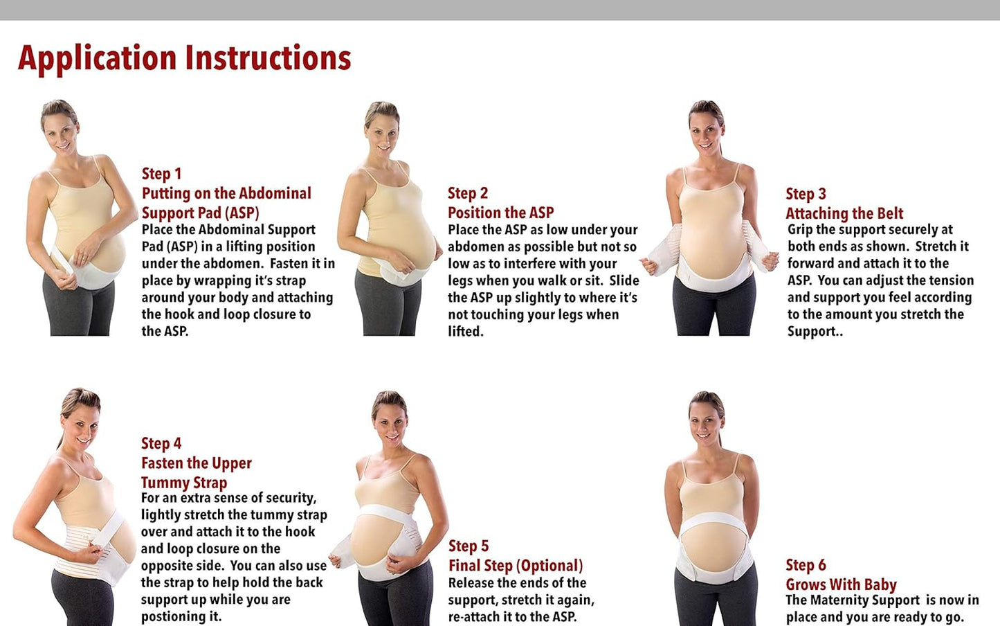 Pregnancy Belt – Maternity Belly Support & Back Relief | Adjustable, Breathable & Comfortable Fit (30"–48")