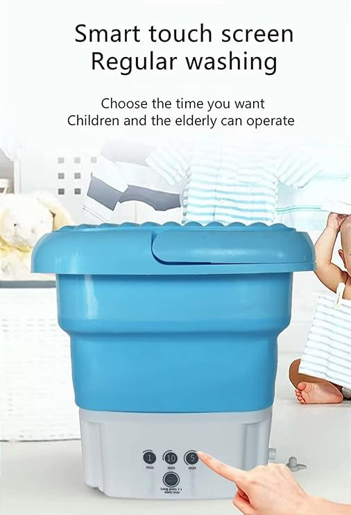 Portable Foldable Mini Washing Machine and Dryer: Your All-in-One Laundry Solution