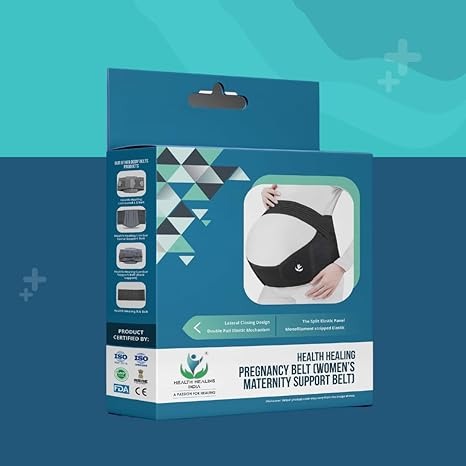 Pregnancy Belt – Maternity Belly Support & Back Relief | Adjustable, Breathable & Comfortable Fit (30"–48")
