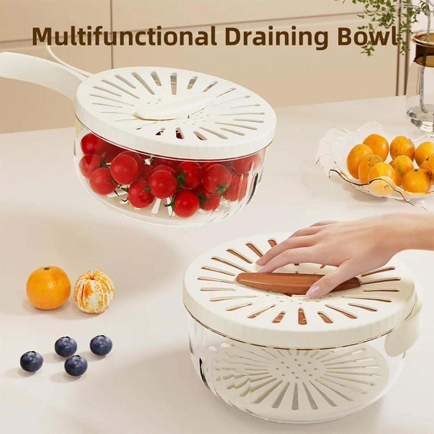 Multifunctional Fruit and Veggie Strainer