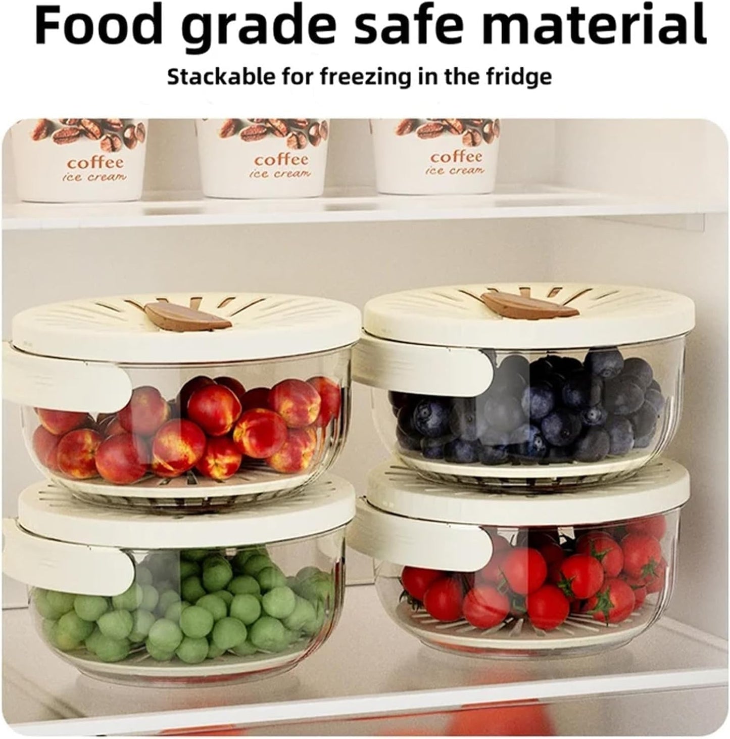 Multifunctional Fruit and Veggie Strainer