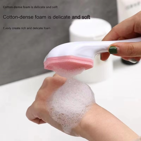 1 Pcs Silicone Face Scrubber Exfoliating Brush