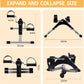 Stepper Exercise Machine Folding Pedal Bike For Home Mini With Adjustable Resistance Fitness Equipment