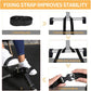 Stepper Exercise Machine Folding Pedal Bike For Home Mini With Adjustable Resistance Fitness Equipment