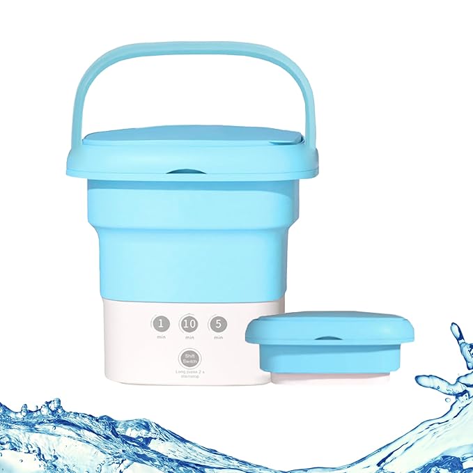 Portable Foldable Mini Washing Machine and Dryer: Your All-in-One Laundry Solution
