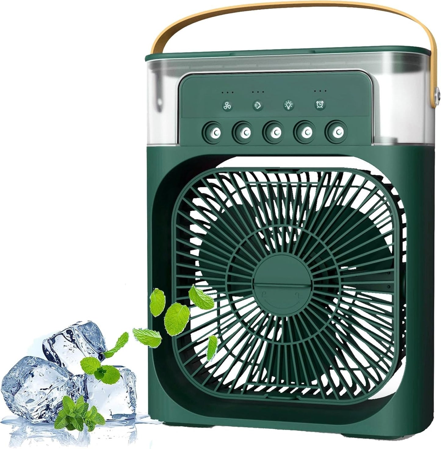 4 in 1 Personal Mini Cooling Fan with Water Mist Spray
