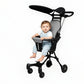 Premium Compact Baby Stroller – Foldable with Cushion & Sun Canopy